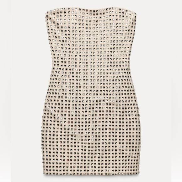 Spring 🌺 VALENTINES DAY 💕 NWT ZARA SHIMMER DRESS SIZE M

🚨FIRM PRICE NO DISCOUNT - Picture 13 of 15